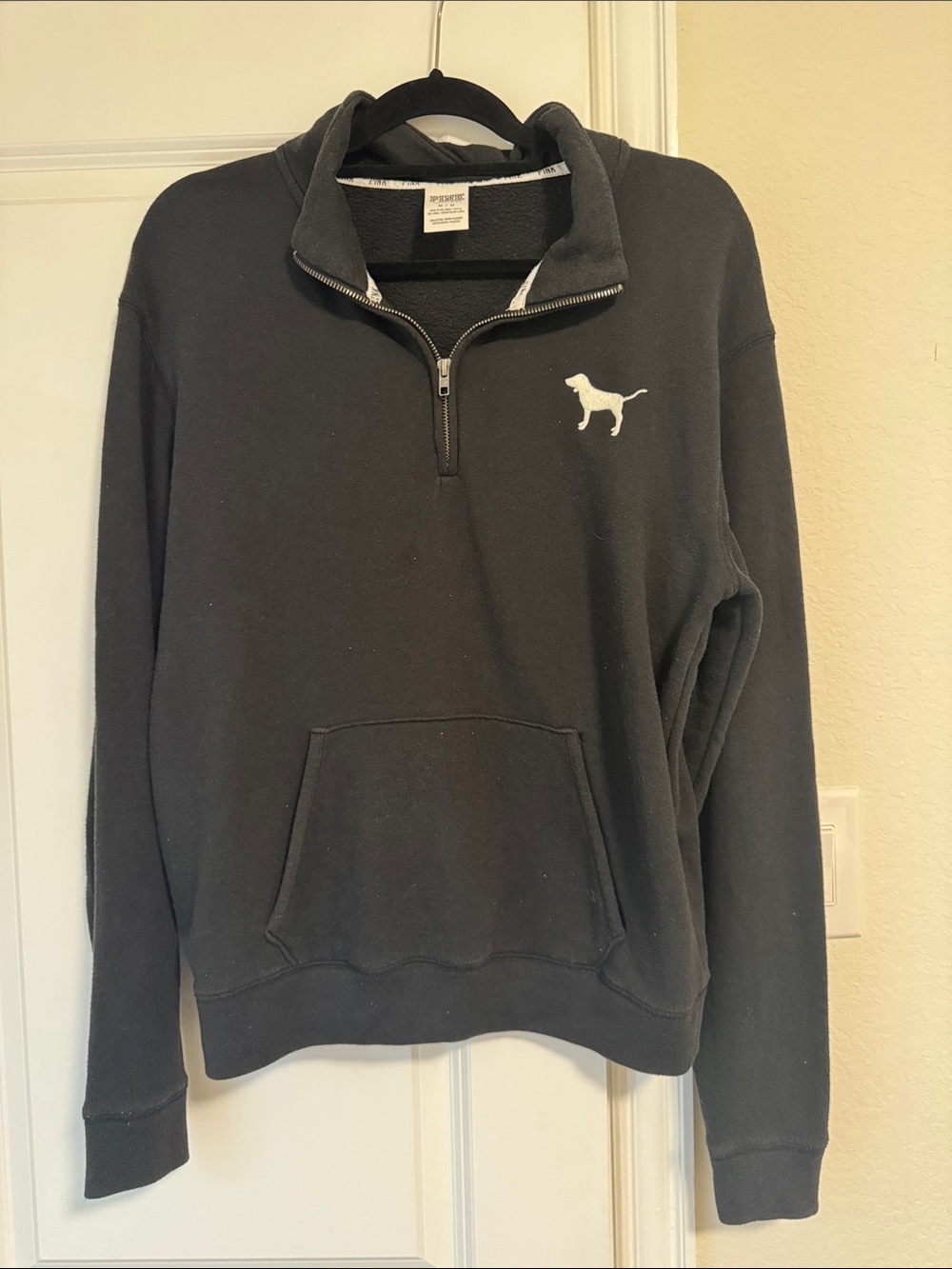 Victoria Secret Pink early 2000’s Quarter Zip Sweatshirt